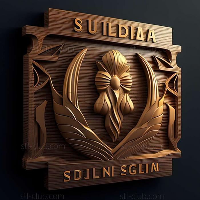 3D model South Sudan  Republic of South Sudan (STL)